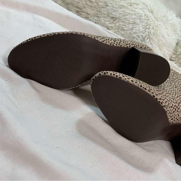 Loft Cheetah Print Ankle Boots - Picture 8 of 8